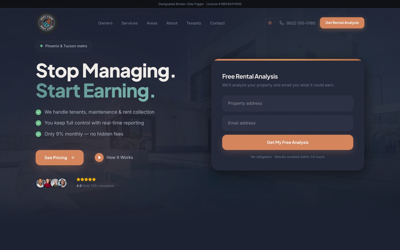 RentCore property management platform